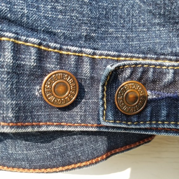 Signature by Levi Strauss Blue Denim Jean Jacket - Picture 12 of 16